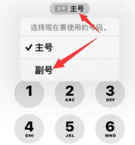 市中苹果14维修店分享iPhone 14 Pro Max使用副卡打电话的方法 